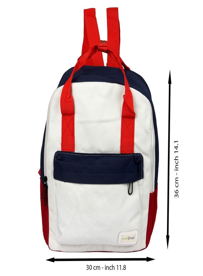 INSTABUYZ Fabric School Bag, Backpack for Boys and Girls Lightweight Bag for Office, School, Collage, Backpack - Image 2